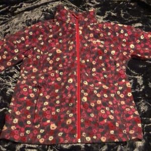 Girls Columbia full-zip fleece - size 10/12